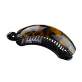 Maxbell 2pcs Lady Large Acetate Banana Hair Clips Hair Clamps Claws Ponytail Holder