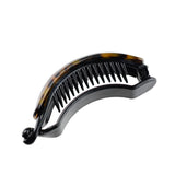 Maxbell 2pcs Lady Large Acetate Banana Hair Clips Hair Clamps Claws Ponytail Holder