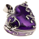 Maxbell 2pcs Love Heart Urn Cremation Keepsake Pendant Memorial Jewelry Casket