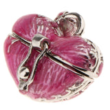 Maxbell 2pcs Love Heart Urn Cremation Keepsake Pendant Memorial Jewelry Casket
