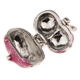 Maxbell 2pcs Love Heart Urn Cremation Keepsake Pendant Memorial Jewelry Casket