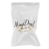 Maxbell 20 Pieces Copper Cufflinks Blanks Base Setting Jewelry Making 16mm