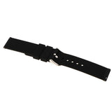 Maxbell Maxbell 20mm Silicone Waterproof Sports Watchband Strap Deployment Clasp Black