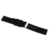Maxbell 20mm Silicone Waterproof Sports Watchband Strap Deployment Clasp Black - Aladdin Shoppers