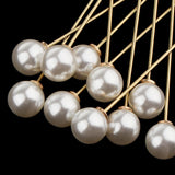 Maxbell 10Pcs Pearl Lapel Stick Pin Base Brooch Glue on Collar Suit Lapel Pin 78mm - Aladdin Shoppers
