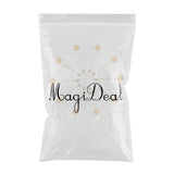 Maxbell 10Pcs Pearl Lapel Stick Pin Base Brooch Glue on Collar Suit Lapel Pin 78mm - Aladdin Shoppers