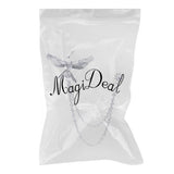 Maxbell Tassel Chain Brooch Flying Eagle Women Men's Tassel Brooch Corsage Silver - Aladdin Shoppers