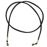 Maxbell Maxbell Sport Eyeglasses Holder Cord PU Leather Rope Strap Sunglasses Retainer Black