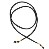 Maxbell Maxbell Sport Eyeglasses Holder Cord PU Leather Rope Strap Sunglasses Retainer Black