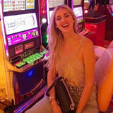 Maxbell Maxbell Bikini Sexy Crystal Rhinestone Metal Bra Vest Body Chain Club Party Silver