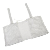 Maxbell Maxbell Bikini Sexy Crystal Rhinestone Metal Bra Vest Body Chain Club Party Silver