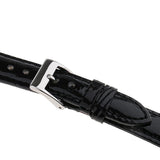 Maxbell Leather Watch Strap 12mm-20mm Wristband for Men Women 16mm Black - Aladdin Shoppers