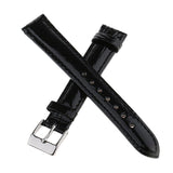 Maxbell Leather Watch Strap 12mm-20mm Wristband for Men Women 16mm Black - Aladdin Shoppers