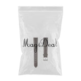 Maxbell Leather Watch Strap 12mm-20mm Wristband for Men Women 18mm Brown - Aladdin Shoppers