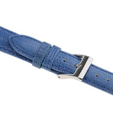Maxbell Leather Watch Strap 12mm-20mm Wristband for Men Women 12mm Blue - Aladdin Shoppers