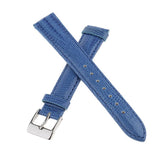 Maxbell Leather Watch Strap 12mm-20mm Wristband for Men Women 12mm Blue - Aladdin Shoppers
