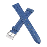 Maxbell Leather Watch Strap 12mm-20mm Wristband for Men Women 12mm Blue - Aladdin Shoppers