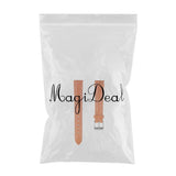 Maxbell Leather Watch Strap 12mm-20mm Wristband for Men Women 12mm Orange - Aladdin Shoppers