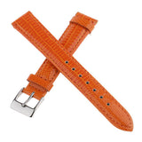 Maxbell Leather Watch Strap 12mm-20mm Wristband for Men Women 12mm Orange - Aladdin Shoppers