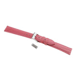 Maxbell Leather Watch Strap 12mm-20mm Wristband for Men Women 18mm Peach Pink - Aladdin Shoppers