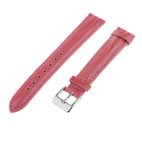 Maxbell Leather Watch Strap 12mm-20mm Wristband for Men Women 18mm Peach Pink - Aladdin Shoppers
