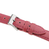 Maxbell Leather Watch Strap 12mm-20mm Wristband for Men Women 20mm Peach Pink - Aladdin Shoppers