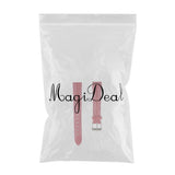 Maxbell Leather Watch Strap 12mm-20mm Wristband for Men Women 20mm Peach Pink - Aladdin Shoppers