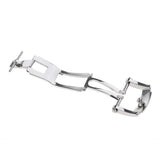 Maxbell 2pcs Stainless Steel Deployment Butterfly Buckle Clasp for Watch Strap 18mm