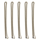 Maxbell 5 Pieces Stainless Steel 2mm Ball Chain Necklace for Men Women Antique Cyan - Aladdin Shoppers