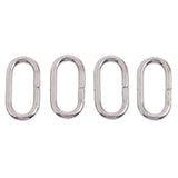 Maxbell 5 Piece Stainless Steel Nylon Watch Band Retainer Loop Ring with Buckle 18mm - Aladdin Shoppers