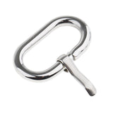 Maxbell 5 Piece Stainless Steel Nylon Watch Band Retainer Loop Ring with Buckle 18mm - Aladdin Shoppers