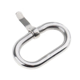 Maxbell 5 Piece Stainless Steel Nylon Watch Band Retainer Loop Ring with Buckle 18mm - Aladdin Shoppers