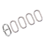 Maxbell 6 Pieces Stainless Steel Watch Accessory Watch Strap Loop Holder Buckle 18mm - Aladdin Shoppers