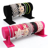 Maxbell 2 Pieces Detachable Headband Hair Hoop Hair Clasp Holder Display Stand Rack