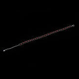 Maxbell 26.5cm Fashion Multi Color Bohemian Silver Plated Crystal Anklet Chain Red - Aladdin Shoppers