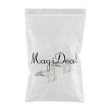 Maxbell Mens Brass Initial Cufflinks Letter Business Shirt Cuff Links Wedding Gift H - Aladdin Shoppers