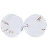 Maxbell 2pcs Dandelion Flower Ear Plug Acrylic Flesh Ear Plug Tunnel Expander 10mm - Aladdin Shoppers