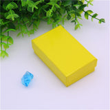 Maxbell 24 Pieces Gift Box Set Ring Necklace Box for Anniversaries Birthday Yellow - Aladdin Shoppers