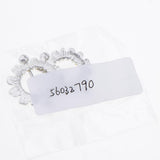 Maxbell 1 Pair Chrysanthemum Daisy Flower Nipple Rhinestone Shield Nipple Ring White - Aladdin Shoppers