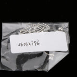 Maxbell 1 Pair Beads Tassle Nipple Ring Dangle Shield NippleRings White Crystal - Aladdin Shoppers