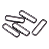 Maxbell 5 Piece Stainless Steel Rings Nylon Strap Watchband Buckle Black 22mm - Aladdin Shoppers