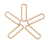 Maxbell 5 Piece Stainless Steel Rings Nylon Strap Watchband Buckle Gold 18mm - Aladdin Shoppers