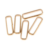 Maxbell 5 Piece Stainless Steel Rings Nylon Strap Watchband Buckle Gold 24mm - Aladdin Shoppers