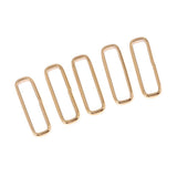 Maxbell 5 Piece Stainless Steel Rings Nylon Strap Watchband Buckle Gold 24mm - Aladdin Shoppers