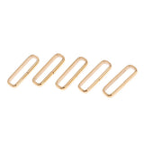 Maxbell 5 Piece Stainless Steel Rings Nylon Strap Watchband Buckle Gold 24mm - Aladdin Shoppers