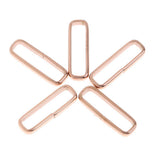 Maxbell 5 Piece Stainless Steel Rings Nylon Strap Watchband Buckle Rose Gold 20mm - Aladdin Shoppers