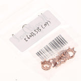 Maxbell 10 Pcs Mini Crown Charms Beads for Jewelry Findings Making 6 x11mm Rose Gold - Aladdin Shoppers