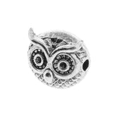 Maxbell 20 Pieces Metal Owl DIY Bracelet Connector Spacer Charm Beads Silver & Gold