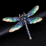 Maxbell Dragonfly Animal Alloy Pin Brooches Women Wedding Party Jewelry Gifts Blue - Aladdin Shoppers