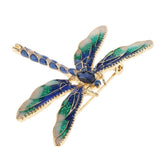 Maxbell Dragonfly Animal Alloy Pin Brooches Women Wedding Party Jewelry Gifts Blue - Aladdin Shoppers